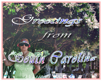 Greetings From South Carolina With Watermark